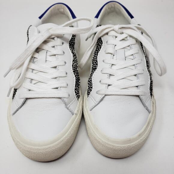 Madewell Leather and Fur Trim Sneaker - 5 - Picture 2 of 8